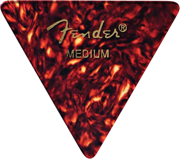 355 Shape Celluloid Guitar Picks - Medium (12 Pack)