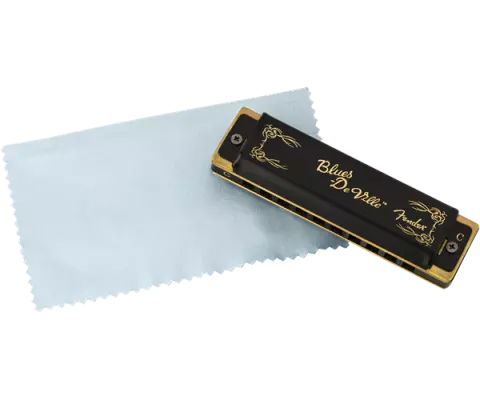 Blues DeVille Diatonic Harmonica, 7 Key Sampler Set with Case