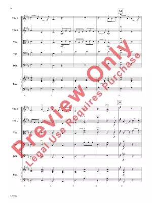 Two French Carols - Monday - String Orchestra - Gr. 2.5