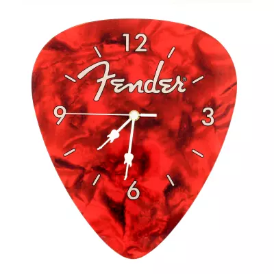 Fender - Pick Wall Clock - Dakota Red