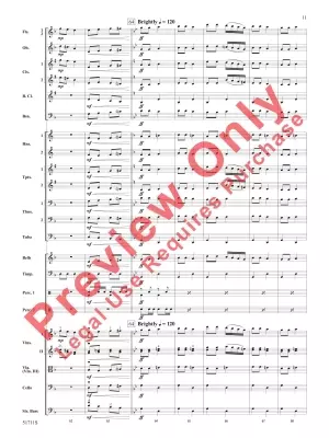 A Hanukkah Festival - Bernotas - Full Orchestra - Gr. 3.5