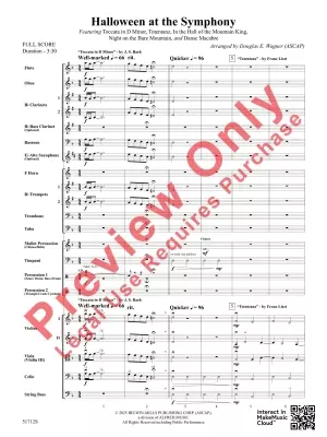 Halloween at the Symphony - Wagner - Full Orchestra - Gr. 2.5