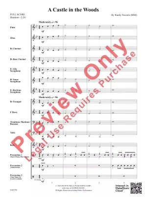 A Castle in the Woods - Navarre - Concert Band - Gr. 0.5