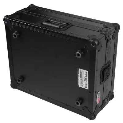 Universal Flight Case for Turntable with Foam Kit - Black on Black