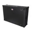 Flight Style Road Case for Pioneer DDJ-FLX10 or DDJ-GRV6 with Sliding Laptop Shelf - Black on Black
