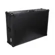 Flight Style Road Case for Pioneer DDJ-FLX10 or DDJ-GRV6 with Sliding Laptop Shelf - Black on Black