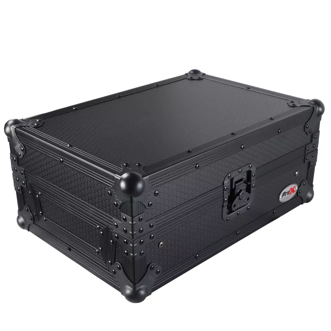 Flight Case for Pioneer DJM-S11 Mixer with Sliding Laptop Shelf - Black on Black