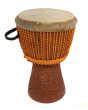 African Drums - XXL African Djembe with Fully Carved Bottom - 14 x 25