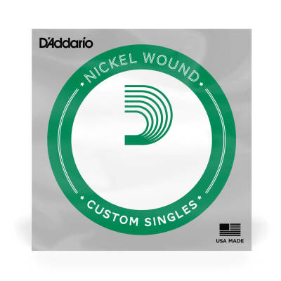 DAddario - NW024 Nickel Wound Electric Guitar Single String  .024