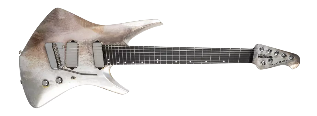 Limited Edition Kaizen 7-String Multi-Scale Electric Guitar with Case - Gallium