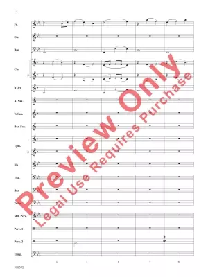 Perspectives: Three Sketches of One Theme - Kamuf - Concert Band - Gr. 2