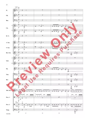 Perspectives: Three Sketches of One Theme - Kamuf - Concert Band - Gr. 2
