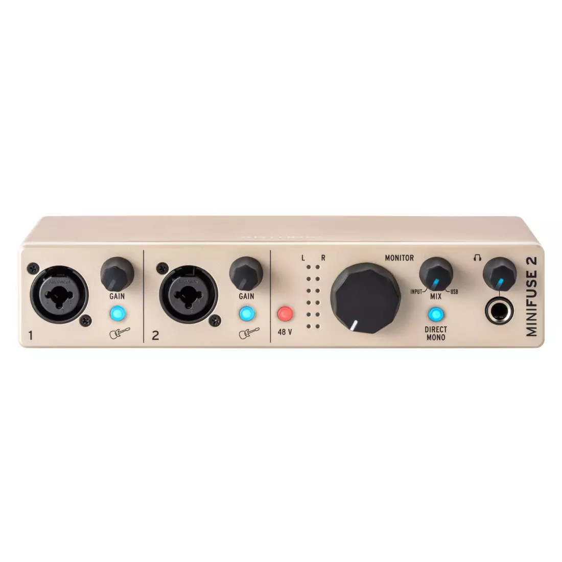 MiniFuse 2 Compact USB Audio Interface - Champagne