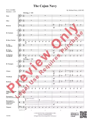 The Cajun Navy - Story - Concert Band - Gr. 2