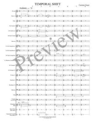 Temporal Shift - Gassi - Concert Band - Gr. 3