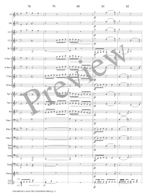 Paraphrase on Hail the Conquering Hero - Guilmant/Marlatt - Concert Band - Gr. 3