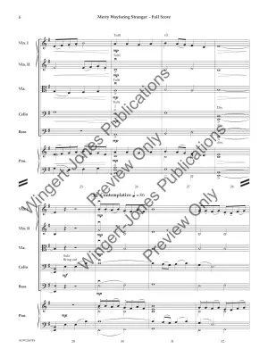 Merry Wayfaring Stranger - Traditional/Arcari - String Orchestra - Gr. 1.5