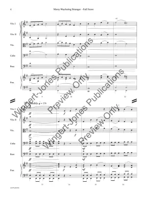 Merry Wayfaring Stranger - Traditional/Arcari - String Orchestra - Gr. 1.5