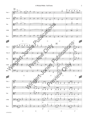 A Wicked Waltz - Donahoe - String Orchestra - Gr. 3