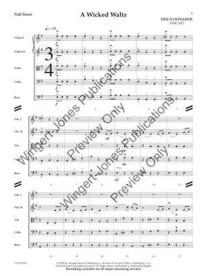 A Wicked Waltz - Donahoe - String Orchestra - Gr. 3
