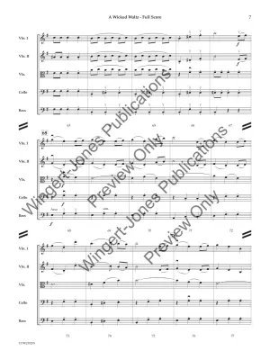 A Wicked Waltz - Donahoe - String Orchestra - Gr. 3