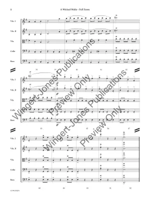A Wicked Waltz - Donahoe - String Orchestra - Gr. 3