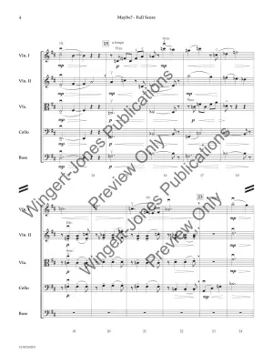 Maybe? - Skevington - String Orchestra - Gr. 3.5