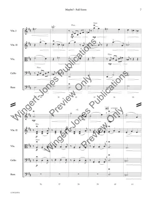 Maybe? - Skevington - String Orchestra - Gr. 3.5