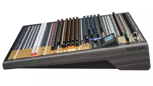 24-Track Flagship Analog Recording Console and Live Mixer with Audio Interface
