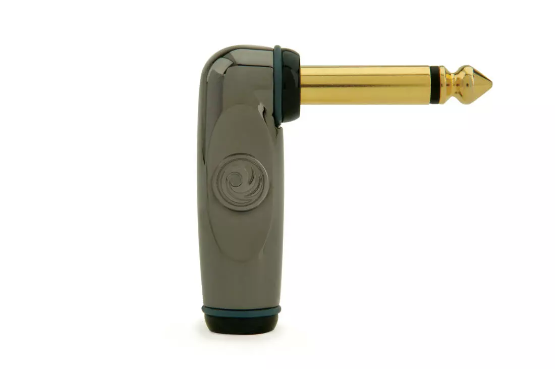 Cable Station Plug - Right Angle 1/4 Inch Un-Switched Plug