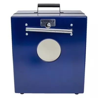 KickBoxx Pro Suitcase Drum Set - Blue