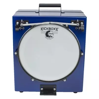 KickBoxx Pro Suitcase Drum Set - Blue