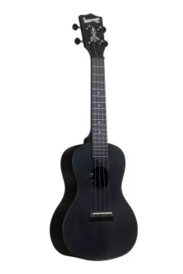 Recycled Waterman Concert Ukulele - Black Sand
