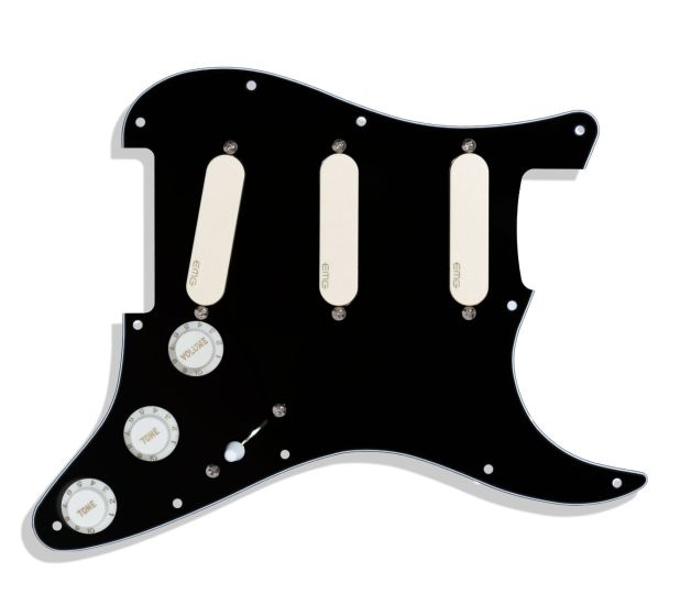 DG20 Strat Set with Pickguard - Ivory/Black
