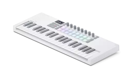 Launchkey Mini 37 MK 4 MIDI Controller - White