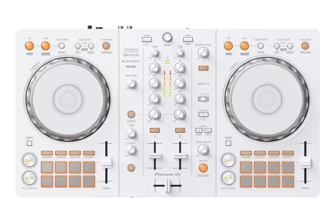DDJ-FLX4 2-Channel DJ Controller - White