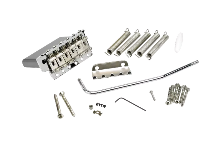 6-Saddle American Vintage Series Stratocaster Tremolo Assembly - Chrome