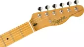 FSR Classic Vibe 60s Custom Telecaster SH Wide Range with Gold Anodized Pickguard - Black