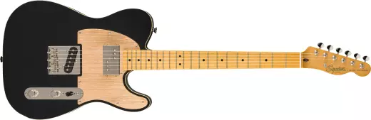 Squier - FSR Classic Vibe 60s Custom Telecaster SH Wide Range with Gold Anodized Pickguard - Black