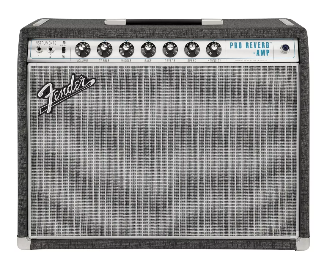 Limited Edition 68 Custom Pro Reverb with Redback - Pewter