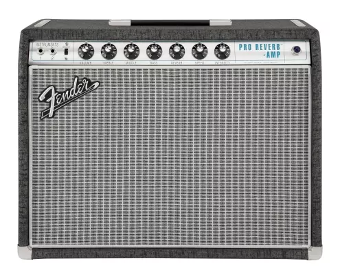 Fender - Limited Edition 68 Custom Pro Reverb with Redback - Pewter