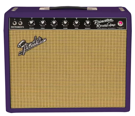 Fender - 65 Princeton Reverb Amplifier with Greenback - Plum