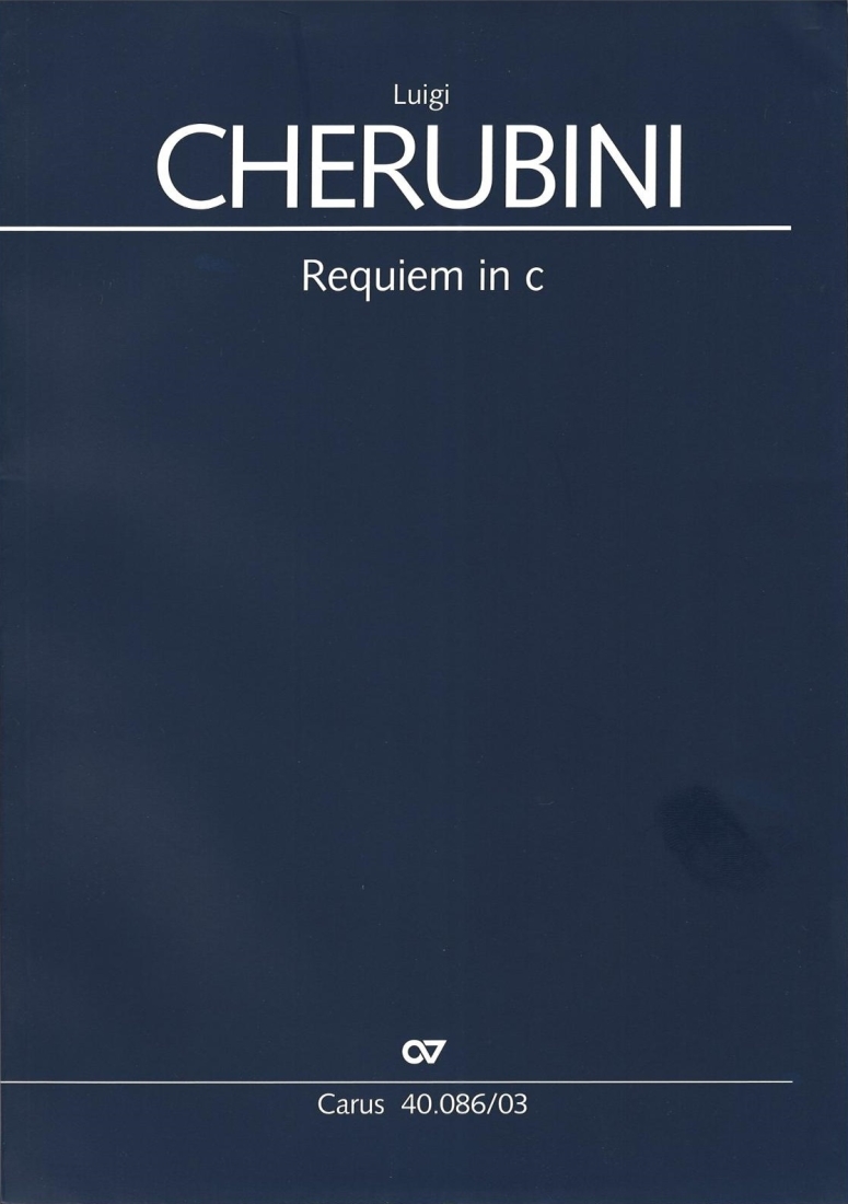 Requiem in C minor - Cherubini/Hochstein - Piano/Vocal Score