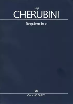 Carus Verlag - Requiem in C minor - Cherubini/Hochstein - Piano/Vocal Score