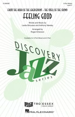Hal Leonard - Feeling Good (from The Roar of the Greasepaint - the Smell of the Crowd) - Bricusse/Newley/Emerson - 3pt Mixed