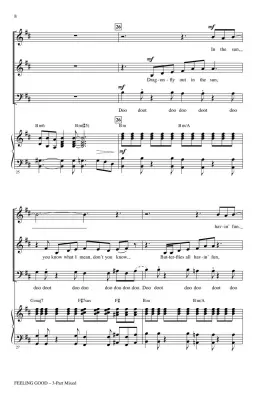 Feeling Good (from \'\'The Roar of the Greasepaint - the Smell of the Crowd\'\') - Bricusse/Newley/Emerson - 3pt Mixed