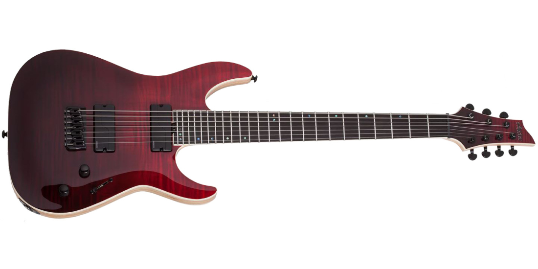 C-7 SLS Elite 7-String Electric Guitar - Blood Burst