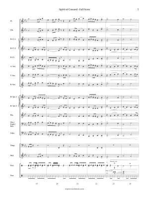 Spirit of Concord - Brittin Chambers - Concert Band - Gr. 1.5