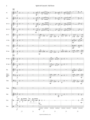 Spirit of Concord - Brittin Chambers - Concert Band - Gr. 1.5