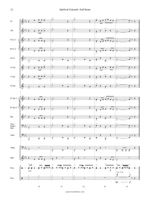 Spirit of Concord - Brittin Chambers - Concert Band - Gr. 1.5